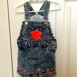 Toddler girl denim dress!